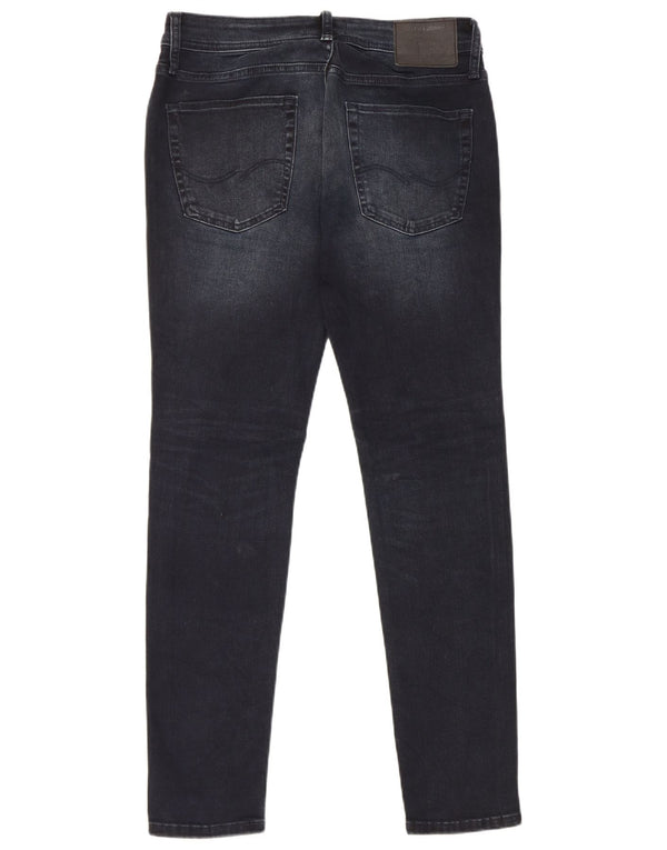 Męskie jeansy Jack & Jones Liam Skinny W31 L30 Granatowe, bawełniane