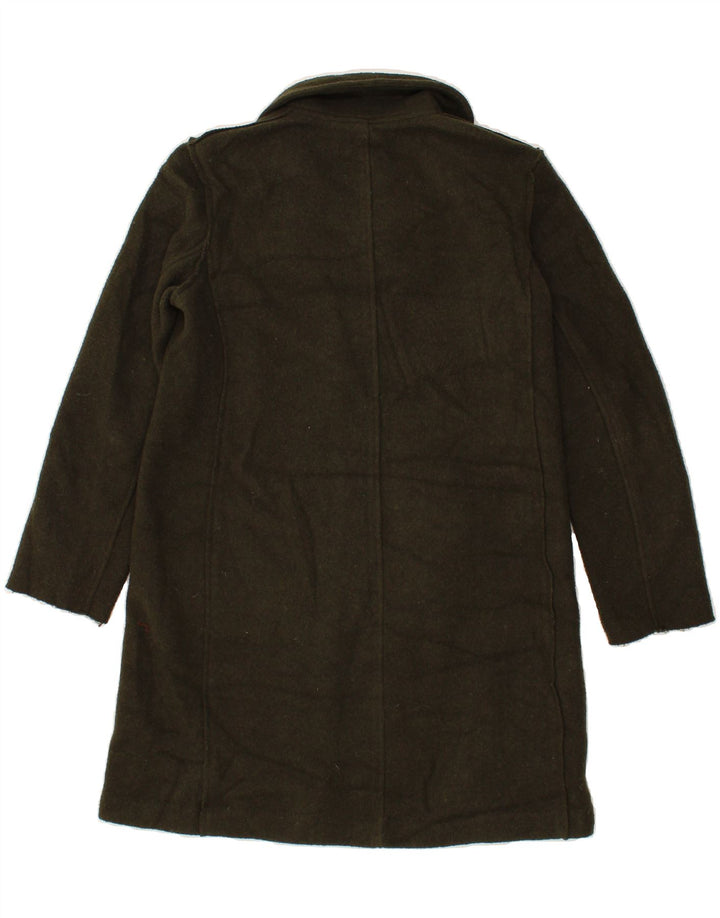 J. CREW Womens Overcoat US 6 Medium Green Polyester Vintage J. Crew and Second-Hand J. Crew from Messina Hembry 