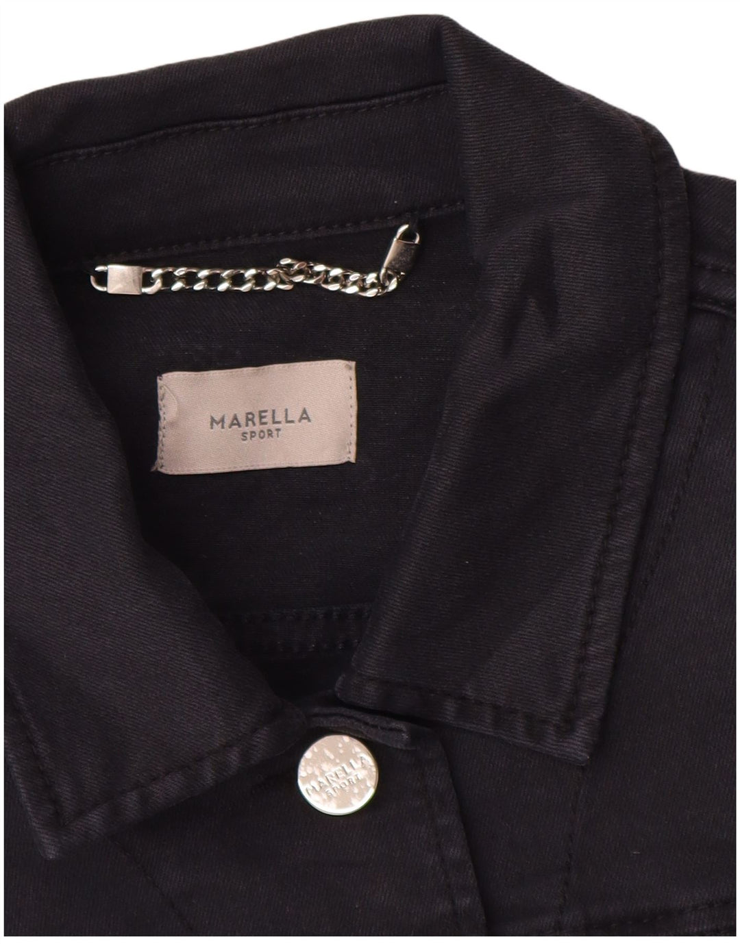 Damska kurtka dżinsowa MARELLA UK 10, mała, granatowa