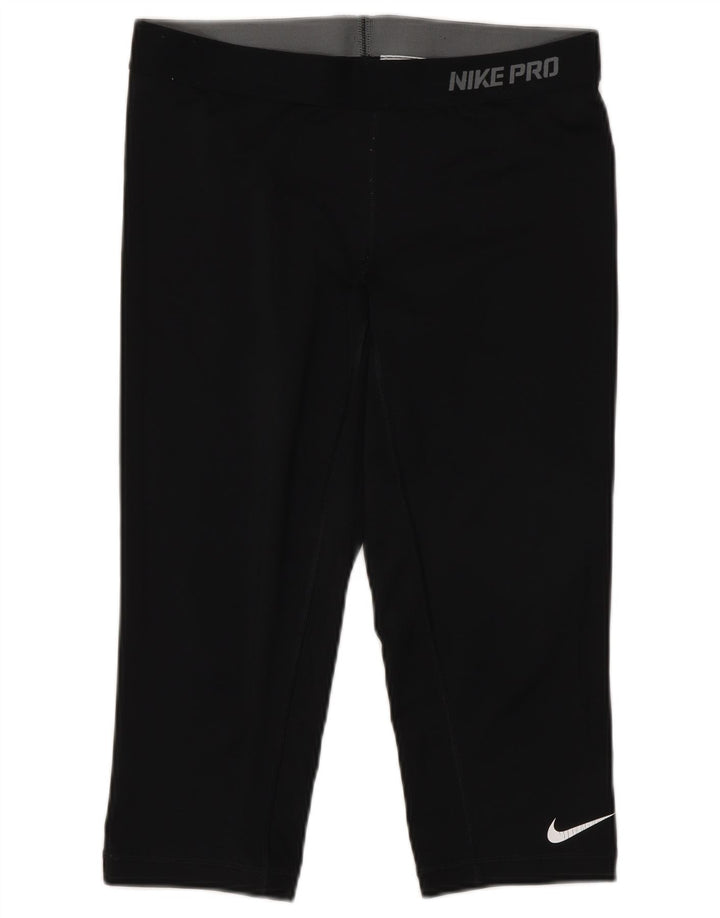 Damskie legginsy Nike Capri UK 12, średnie czarne