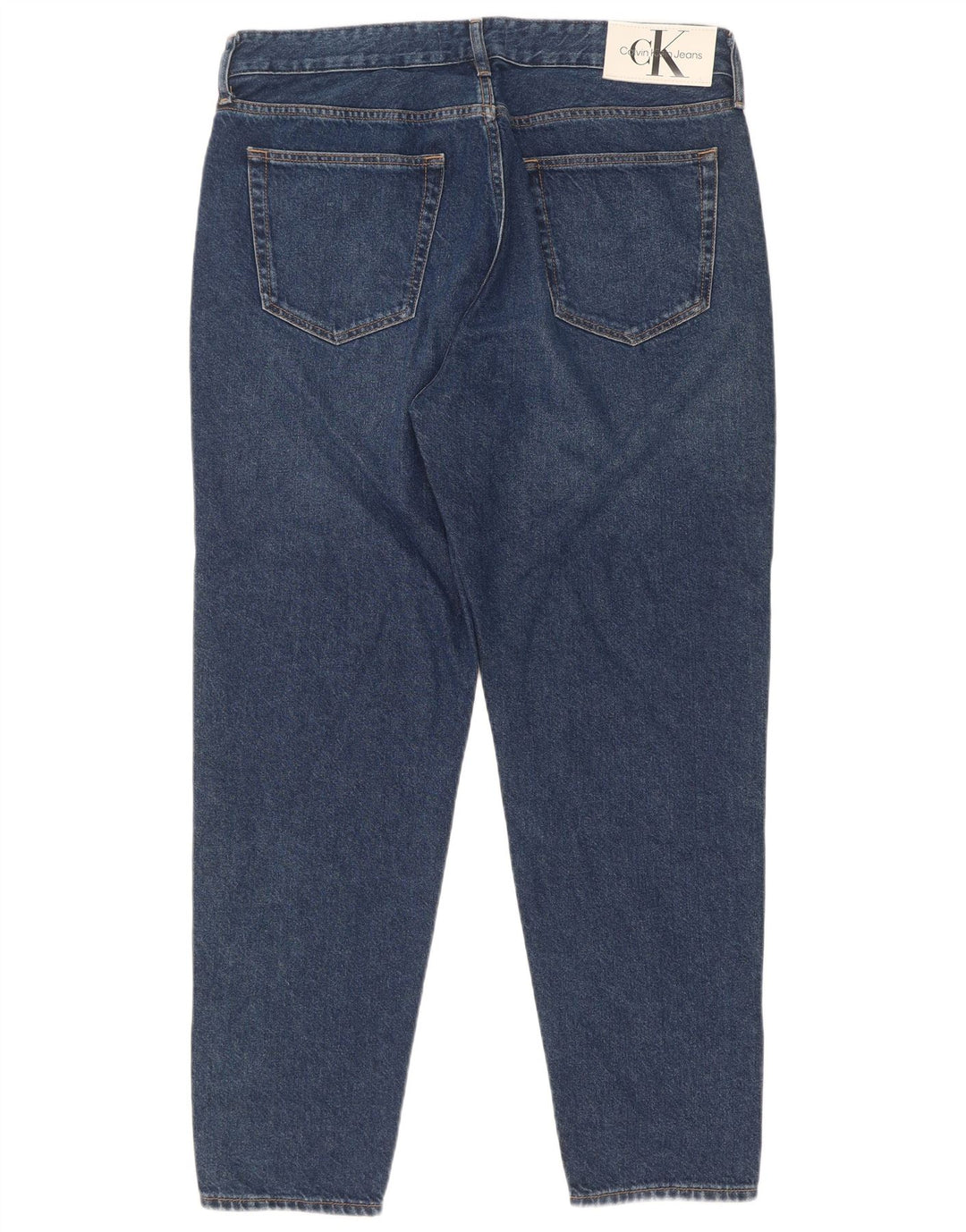 Męskie dżinsy Calvin Klein Regular Tapered W33 L30 Niebieskie bawełniane