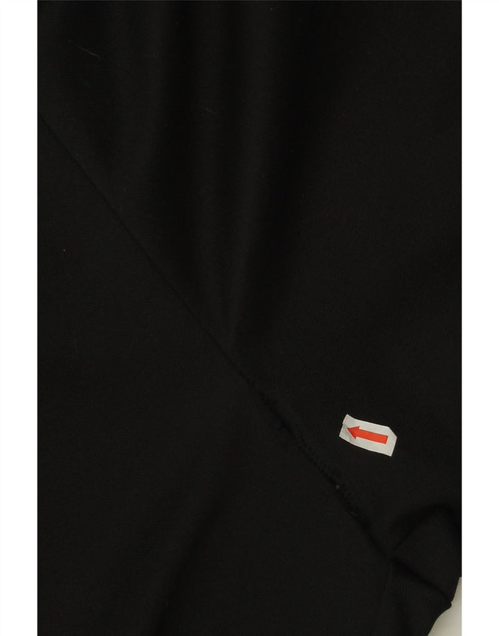 Męskie spodnie dresowe Adidas, duże, czarne, poliestrowe