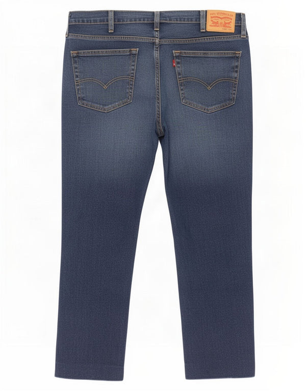 Męskie jeansy Levi's 511 Slim W38 L27 Granatowa bawełna