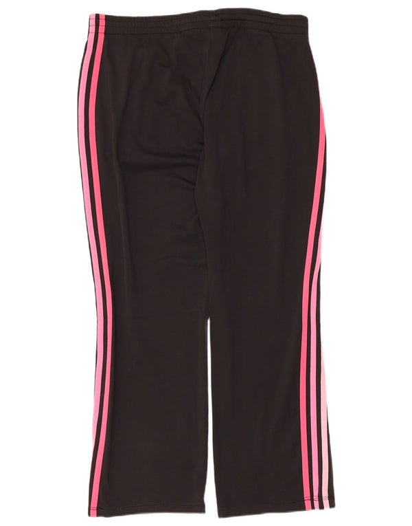 Damskie spodnie dresowe Adidas UK 12/14 Średni czarny poliester