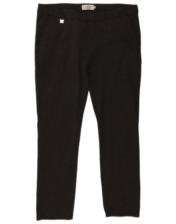Męskie spodnie typu slim casual XL W40 L29 szare