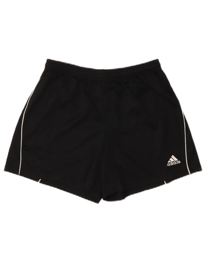 Damskie spodenki sportowe ADIDAS Climalite UK 14, średni czarny poliester