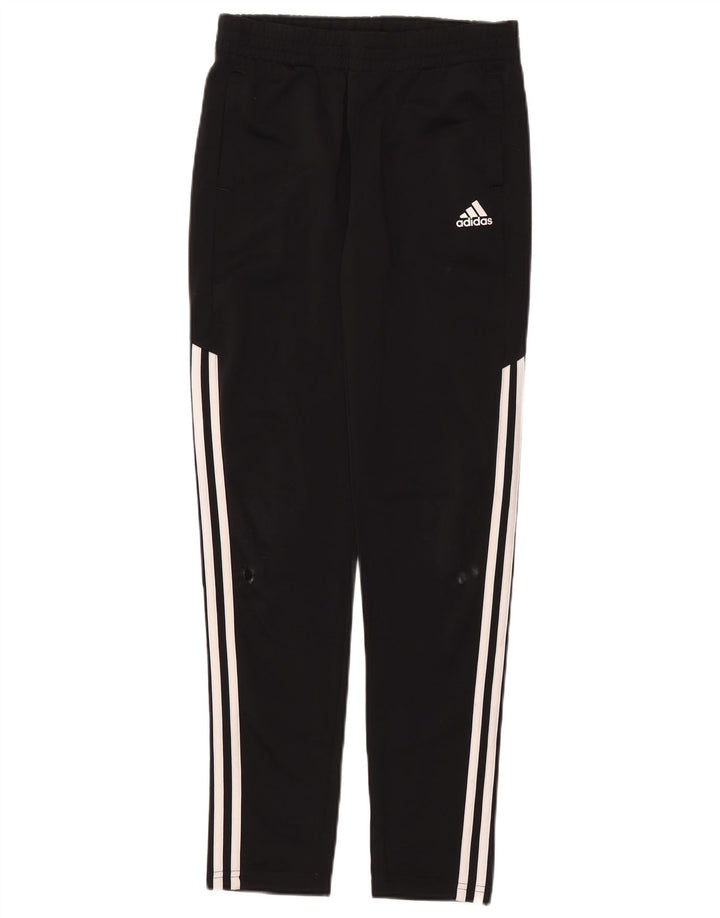 Chłopięce spodnie dresowe Adidas 13-14 lat, czarny poliester