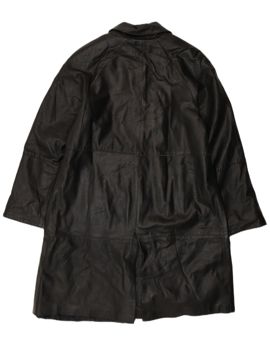 Płaszcz skórzany damski Venezia Olivieri IT 48 XL, czarna skóra