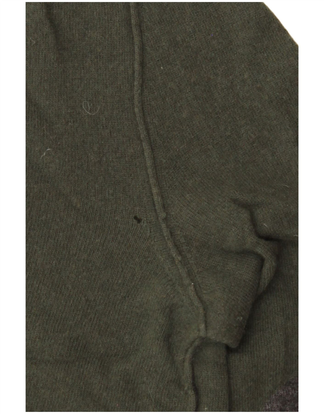 WOOLRICH Damski sweter z okrągłym dekoltem UK 14, średnia wełna khaki