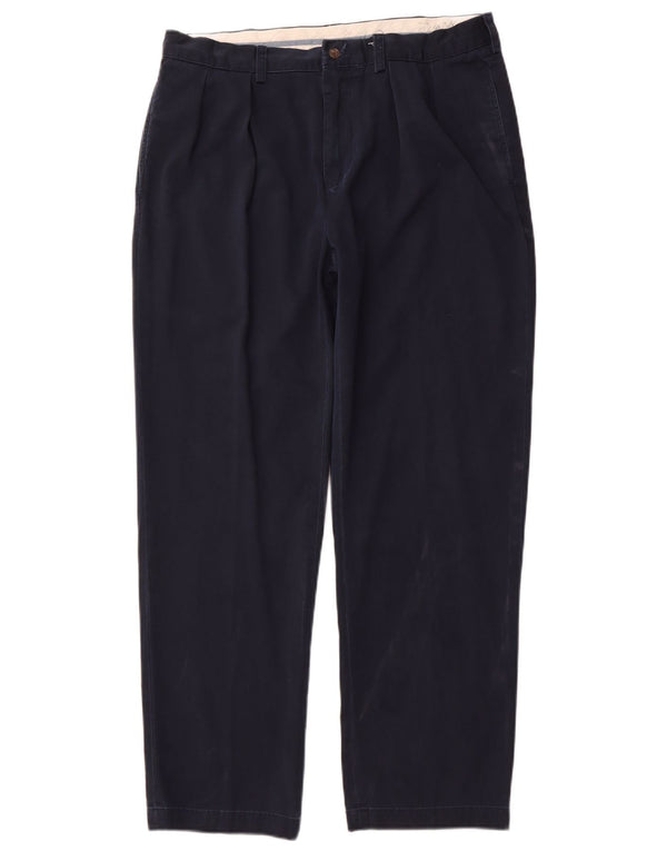 Męskie spodnie chino Polo Ralph Lauren Pegged W34 L30 Granatowa bawełna