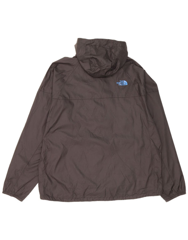 Męska kurtka przeciwdeszczowa z kapturem The North Face UK 42 XL, czarny poliester