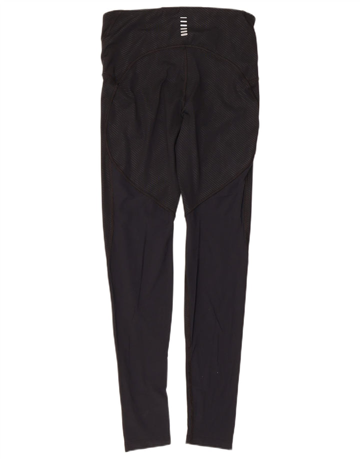 Legginsy damskie Under Armour UK 14, nylon w średnie czarne paski