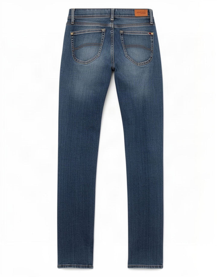 Damskie jeansy Slim Tommy Hilfiger W28 L30 Niebieskie