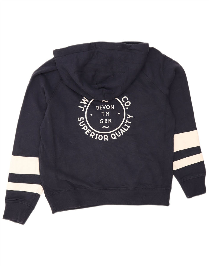 Damska bluza z kapturem Jack Wills Devon Graphic UK 10, mała granatowa