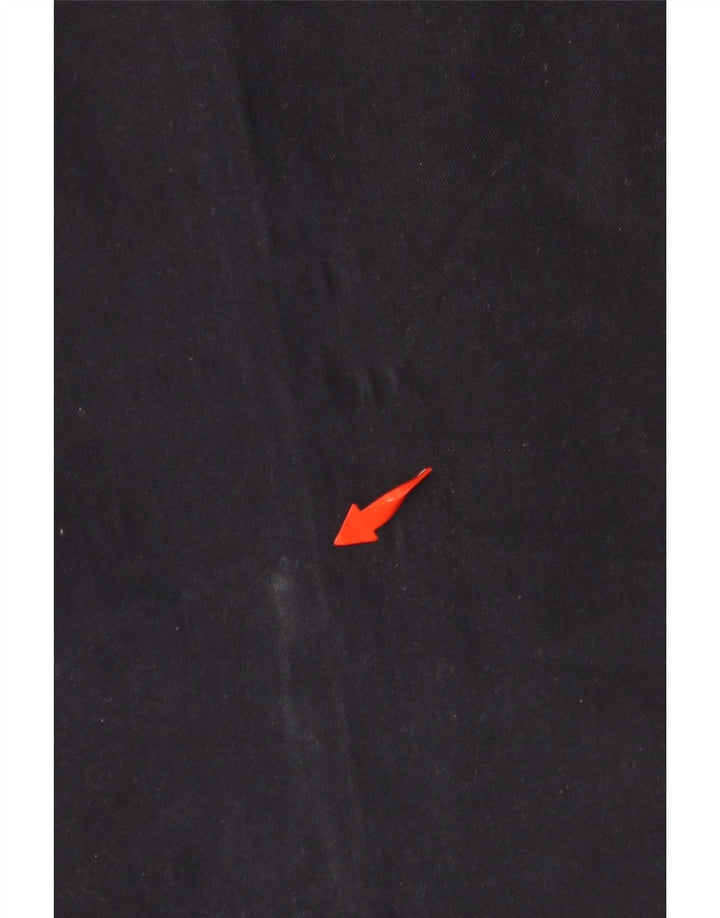 ARMANI Męskie proste spodnie chino EU 52 XL W36 L36 Granatowa bawełna