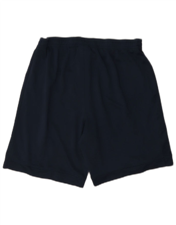 Męskie spodenki sportowe Nike Dri Fit, małe, granatowe, poliestrowe