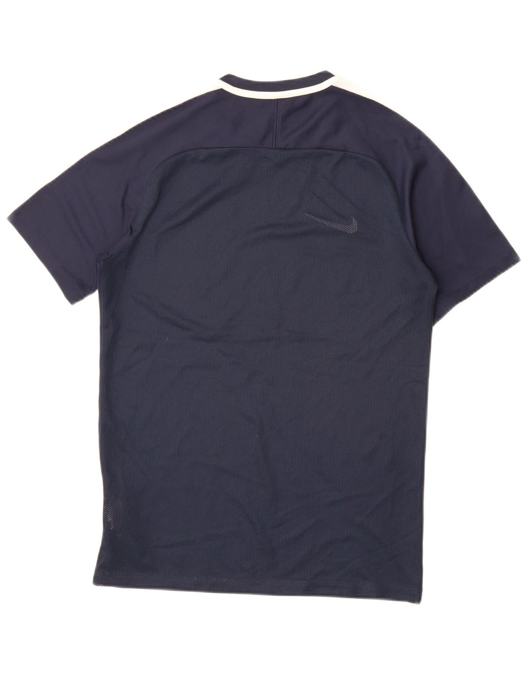 Męski T-shirt Nike Dri Fit, mały, granatowy, poliestrowy