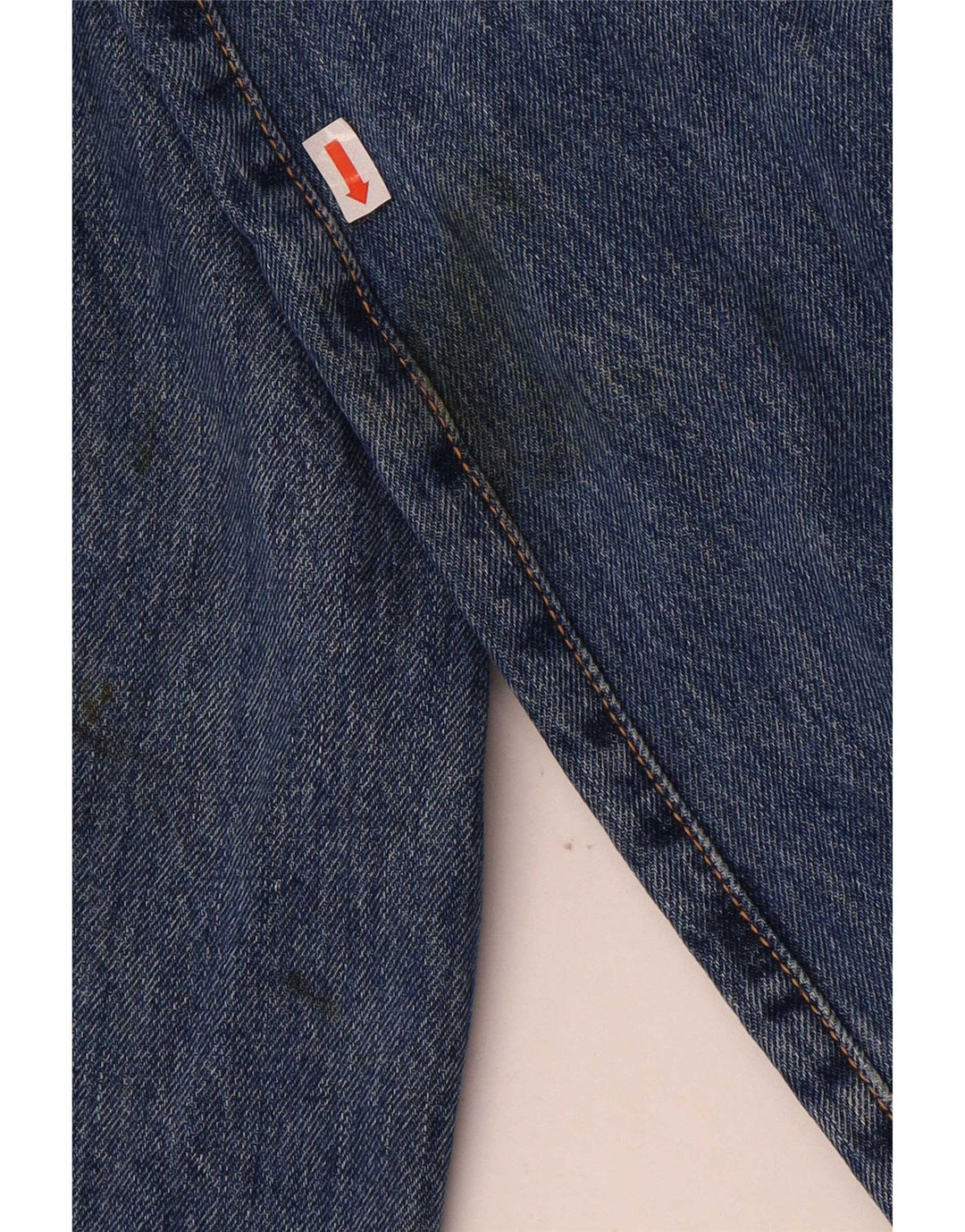Męskie jeansy Levi's 501 Straight W34 L32 Niebieskie bawełniane
