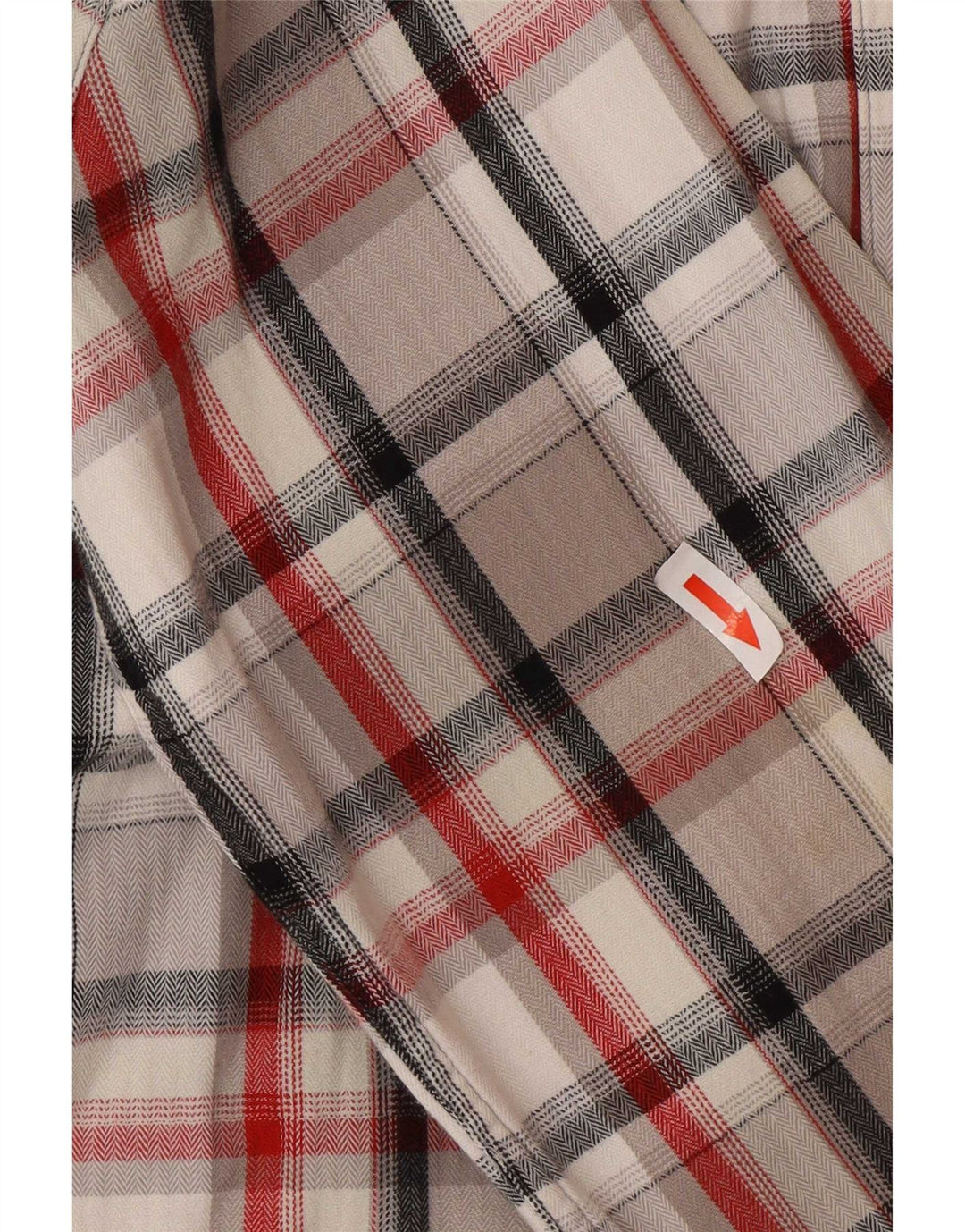 Męska koszula flanelowa Levi's, bawełniana w szarą kratę