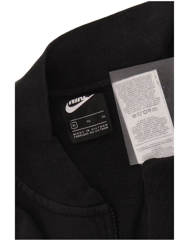 Męska bluza dresowa NIKE XL, czarna, bawełniana