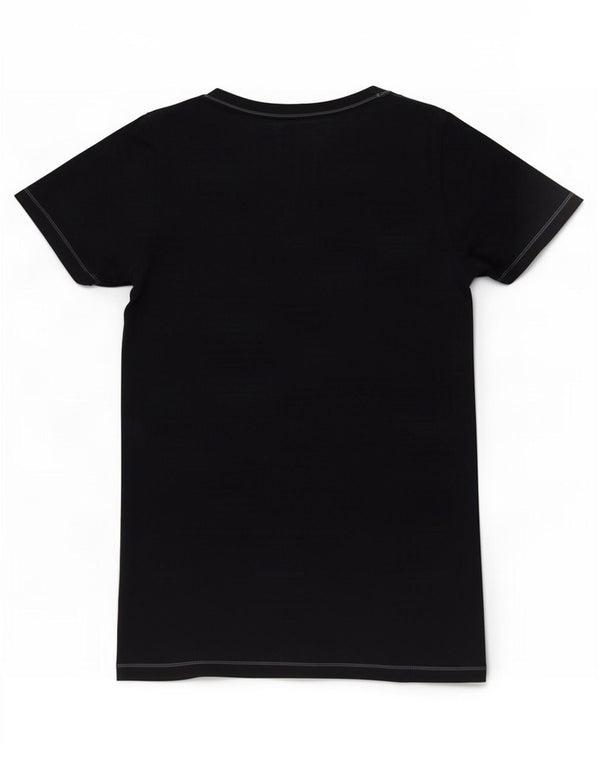 T-shirt damski Hollister Top UK 10, mały, granatowy, bawełniany