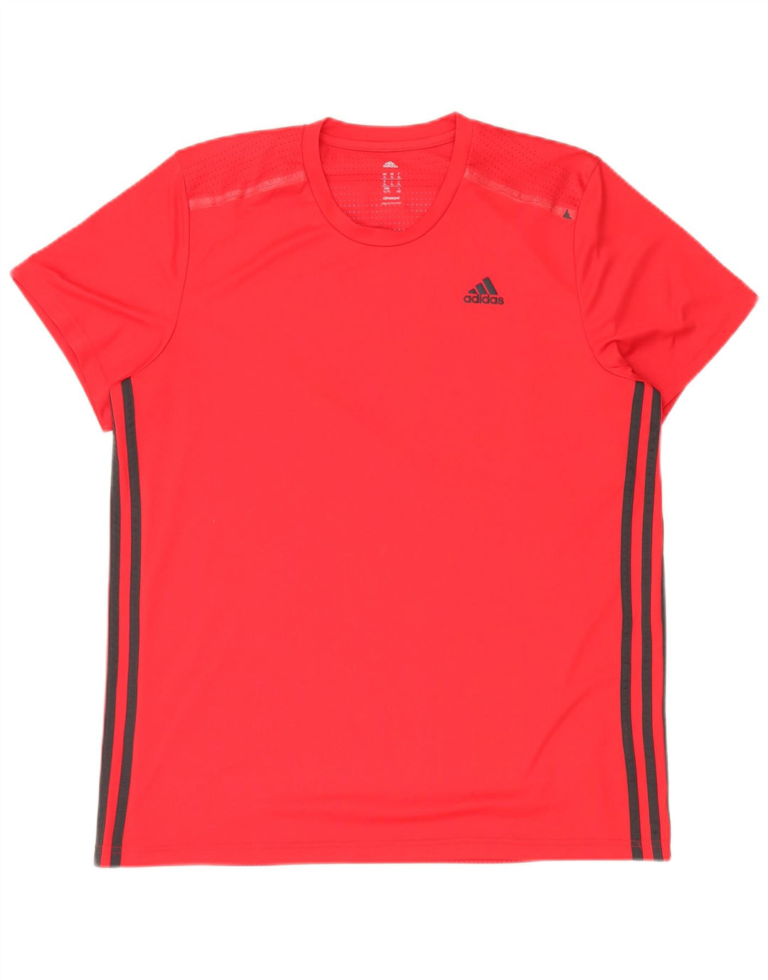 Adidas Męski T-shirt Climacool Top XL Czerwony Poliester