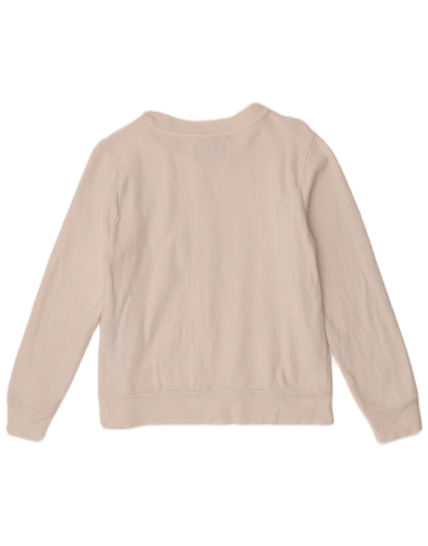 Damska bluza z grafiką Calvin Klein Jeans, UK 10, mała, biała