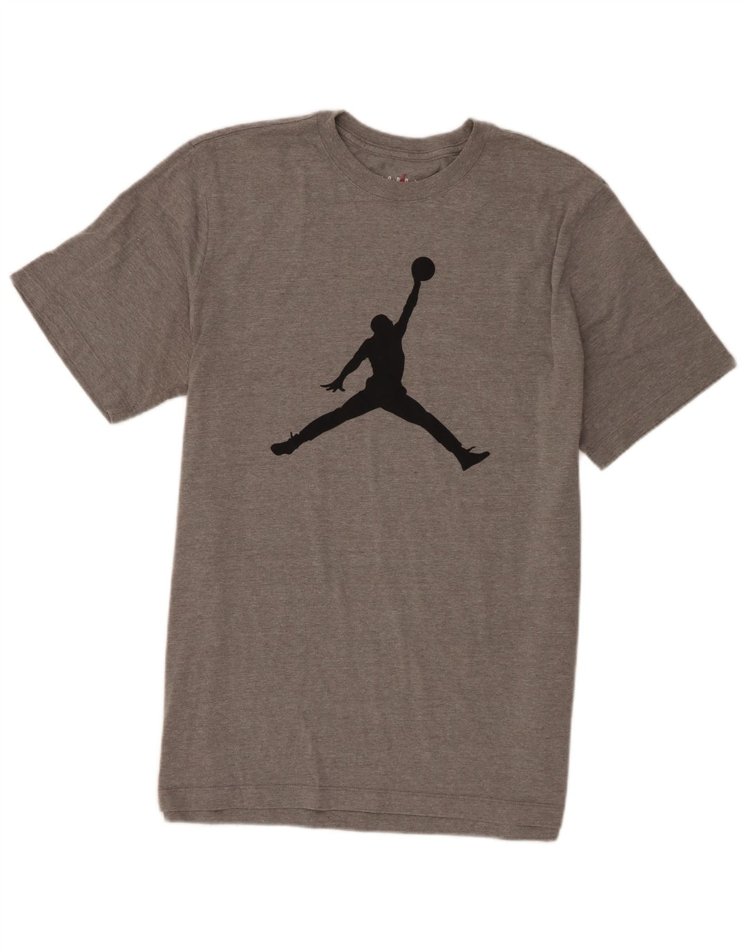 Męski T-shirt z grafiką Jordan, duży, szary, bawełniany