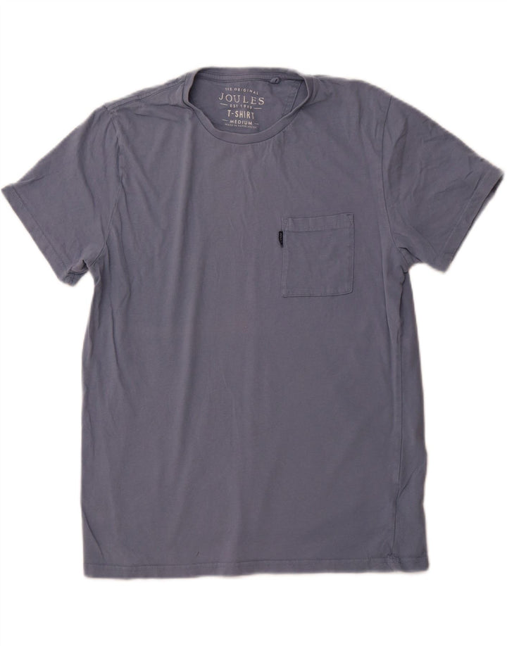 T-shirt męski JOULES, bawełniany, średni niebieski