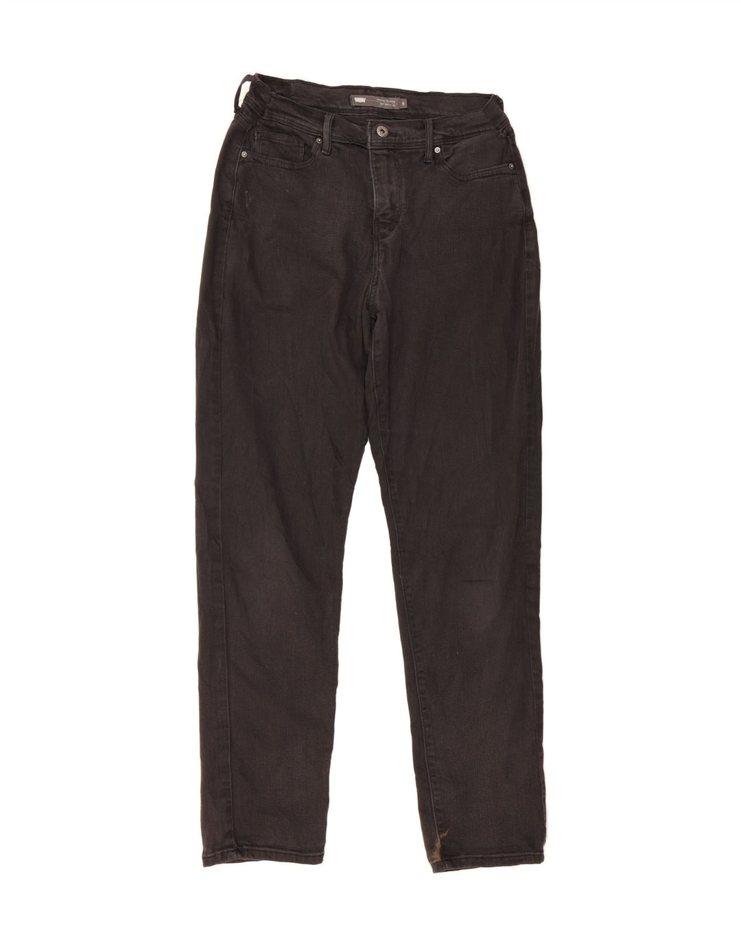 LEVI'S Womens 512 Skinny Jeans US 8 Medium W28 L30 Black Vintage Levi's and Second-Hand Levi's from Messina Hembry 