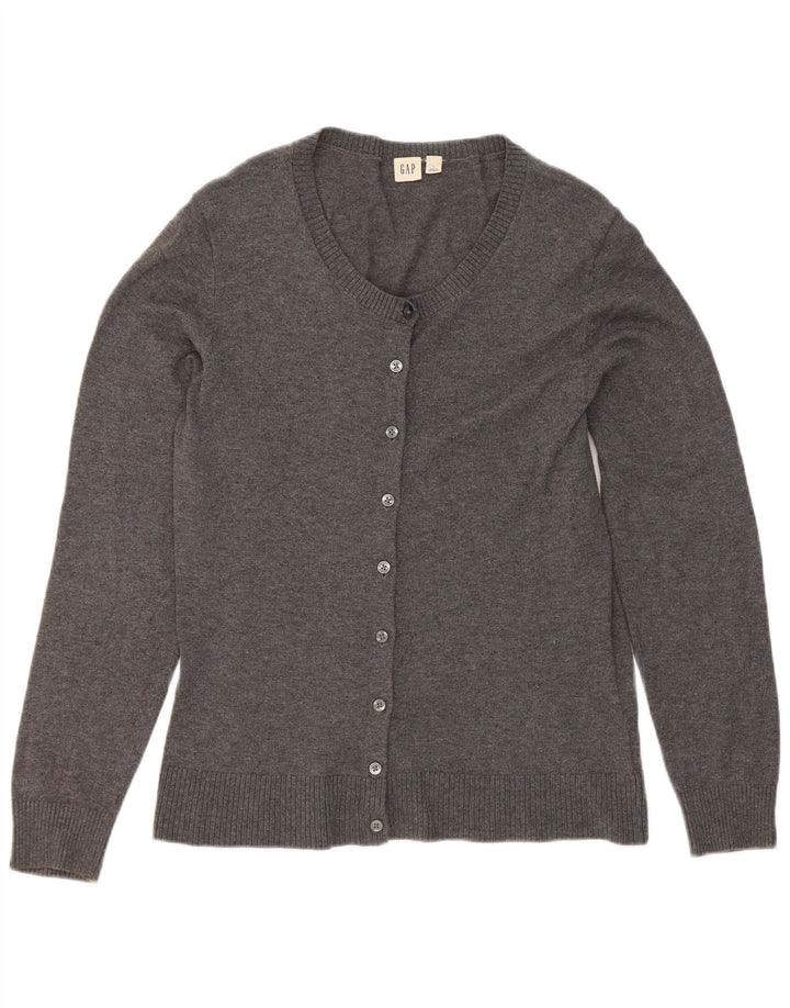 Sweter damski Gap Cardigan UK 14, duży, szary, bawełniany