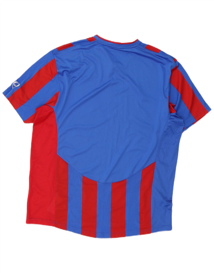 T-shirt męski Nike, 2XL, niebieski, poliestrowy w paski