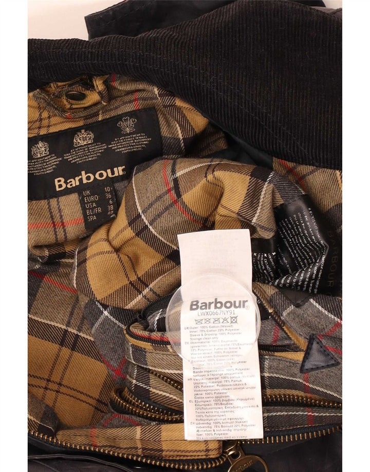 Kurtka damska Barbour z woskowanej bawełny UK 10, mała brązowa
