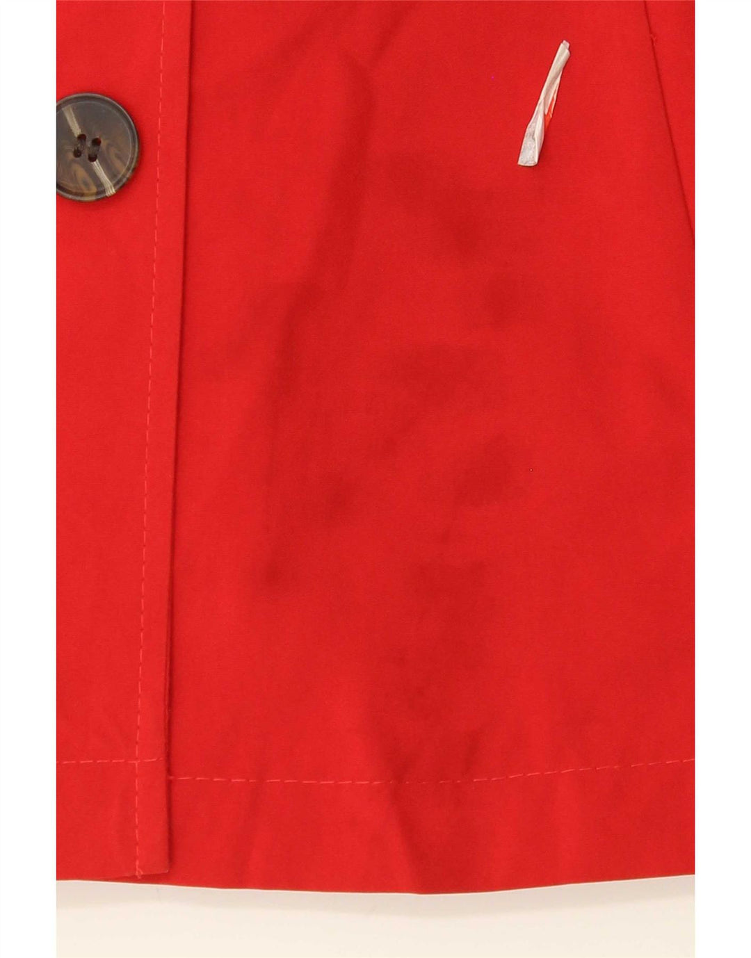 Marks & Spencer Damski krótki trencz UK 22 3XL Czerwony poliester