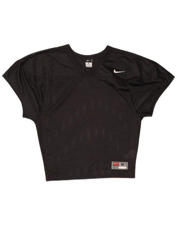 T-shirt damski NIKE Top UK 14, średni czarny poliester