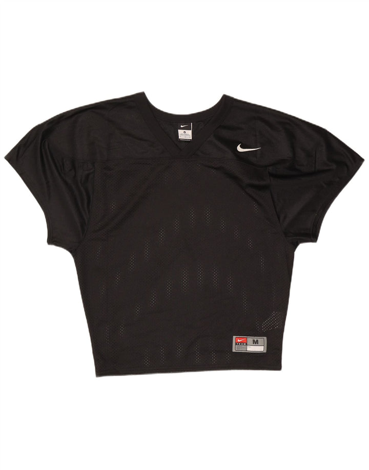 T-shirt damski NIKE Top UK 14, średni czarny poliester
