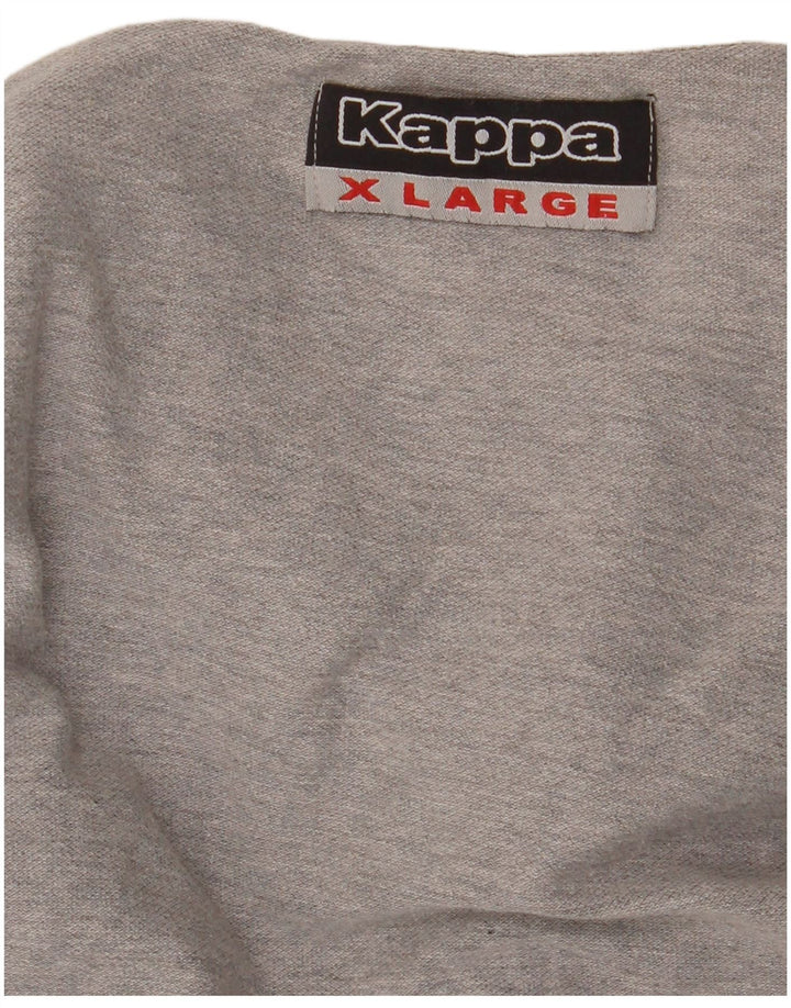 Męska koszulka polo Kappa XL, szara