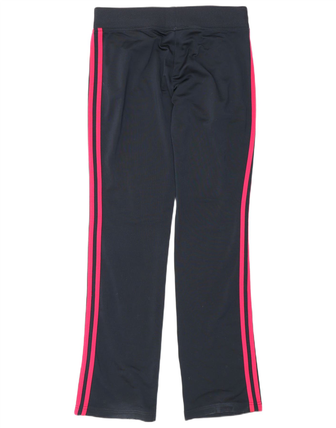 Damskie spodnie dresowe Adidas UK 10, małe, granatowe, poliestrowe