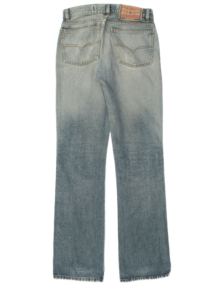 Damskie jeansy Diesel w trudnej sytuacji Bootcut W30 L34, niebieska bawełna