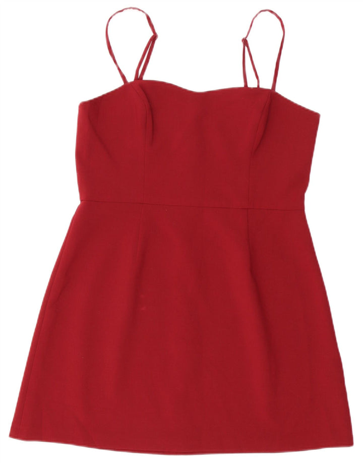 Damska sukienka Sundress French Connection UK 14, średni bordowy poliester