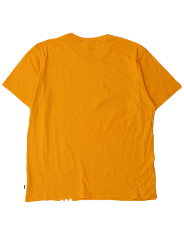 Adidas Męska Koszulka Top XL Żółta Bawełna