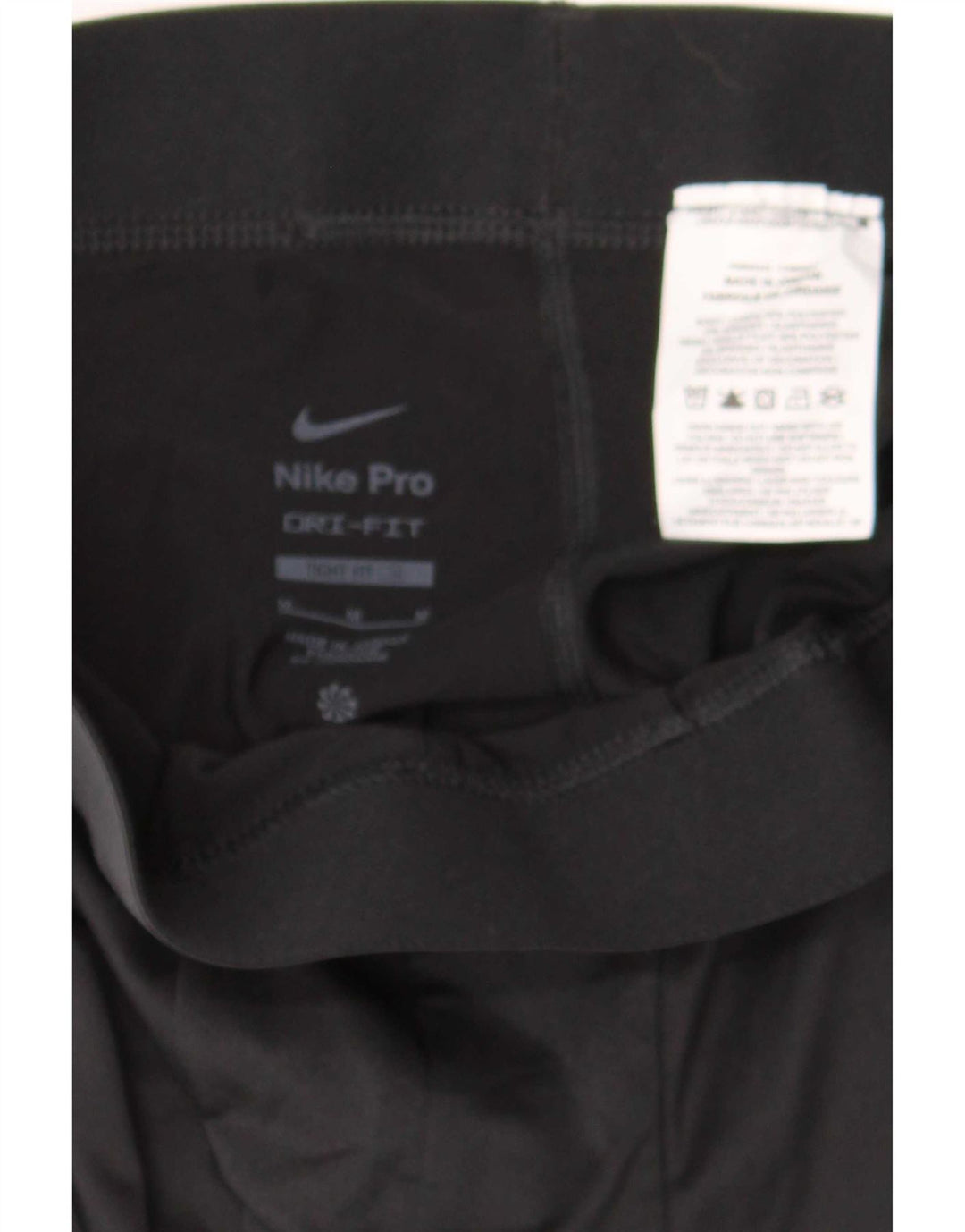 Damskie legginsy Nike Tight Fit UK 12, średni czarny poliester