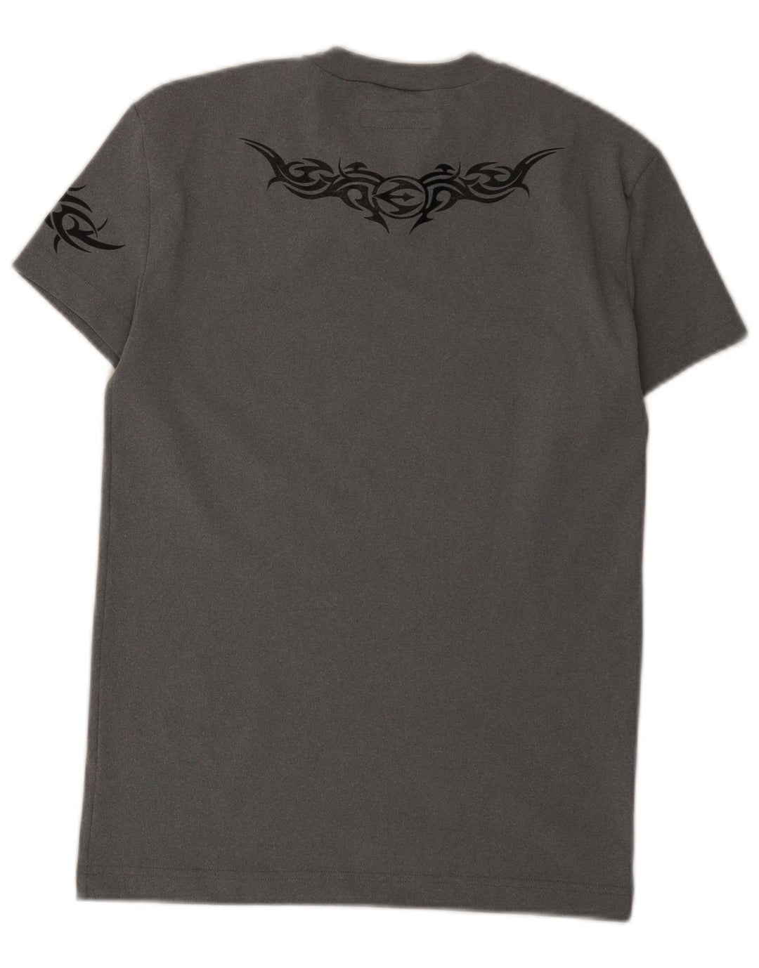 Chłopięcy T-shirt z grafiką Energie, rozmiar 13-14 lat, duży, szary poliamid