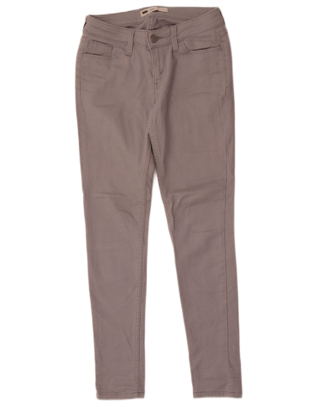 Damskie legginsy Levi's Skinny Jeans W26 L30 Szara bawełna