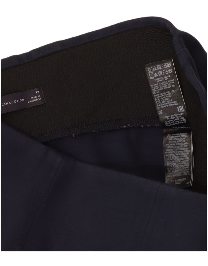 Legginsy damskie Marks & Spencer UK 14 Średni granatowy wiskoza
