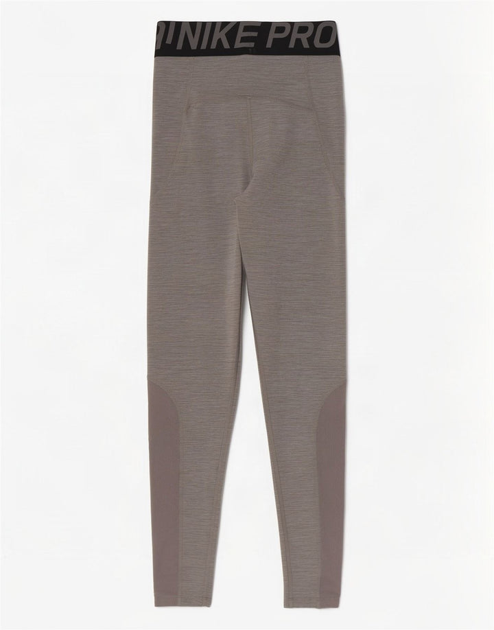 Damskie legginsy Nike Dri Fit Graphic UK 4 XS Szary, nakrapiany poliester