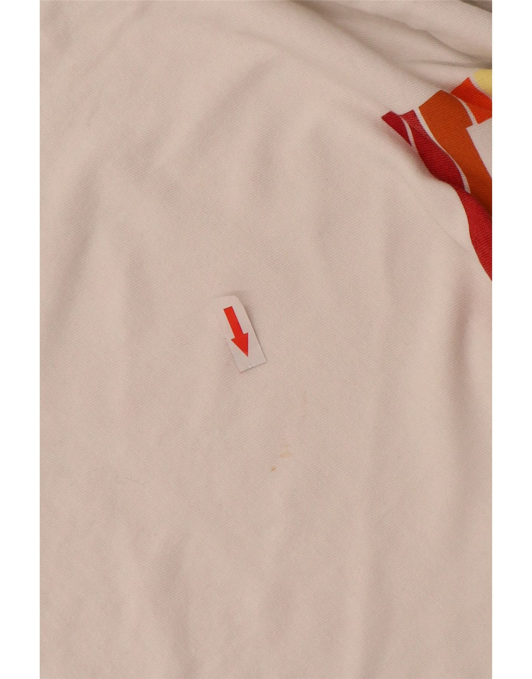 Damska koszulka z grafiką LEVI'S Top UK 10, mała, biała bawełna