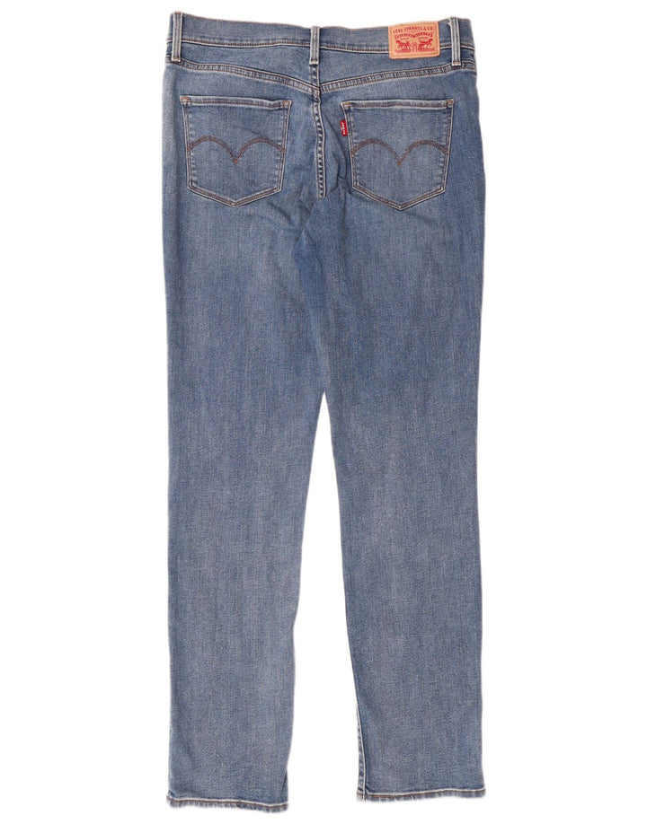 Damskie jeansy LEVI'S 312 Shaping W30 L30 Niebieska bawełna