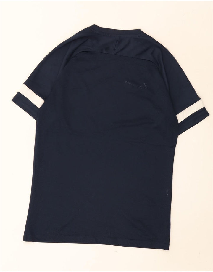 T-shirt męski Nike Dri Fit, średni granatowy kolor, blok
