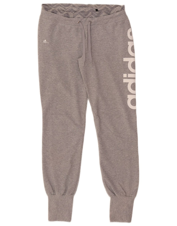 Damskie spodnie dresowe Adidas Climalite Joggers UK 8/10 Small Grey